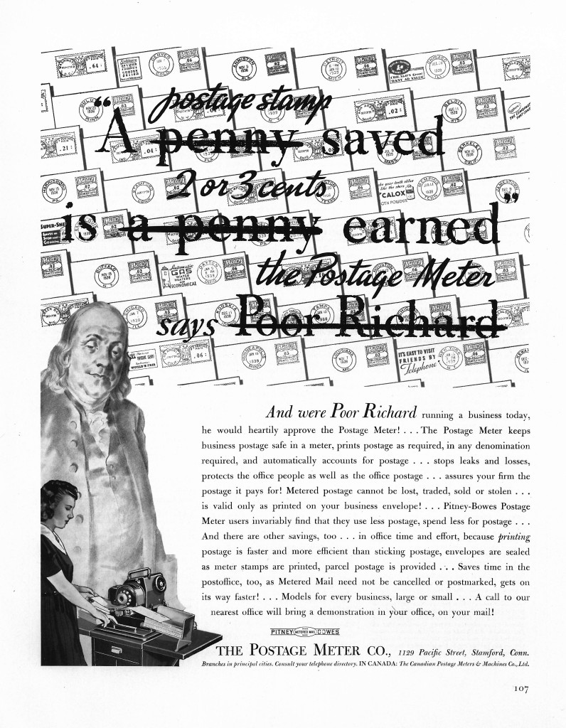 Piney Boews ad 1939 Fortune magazine ad
